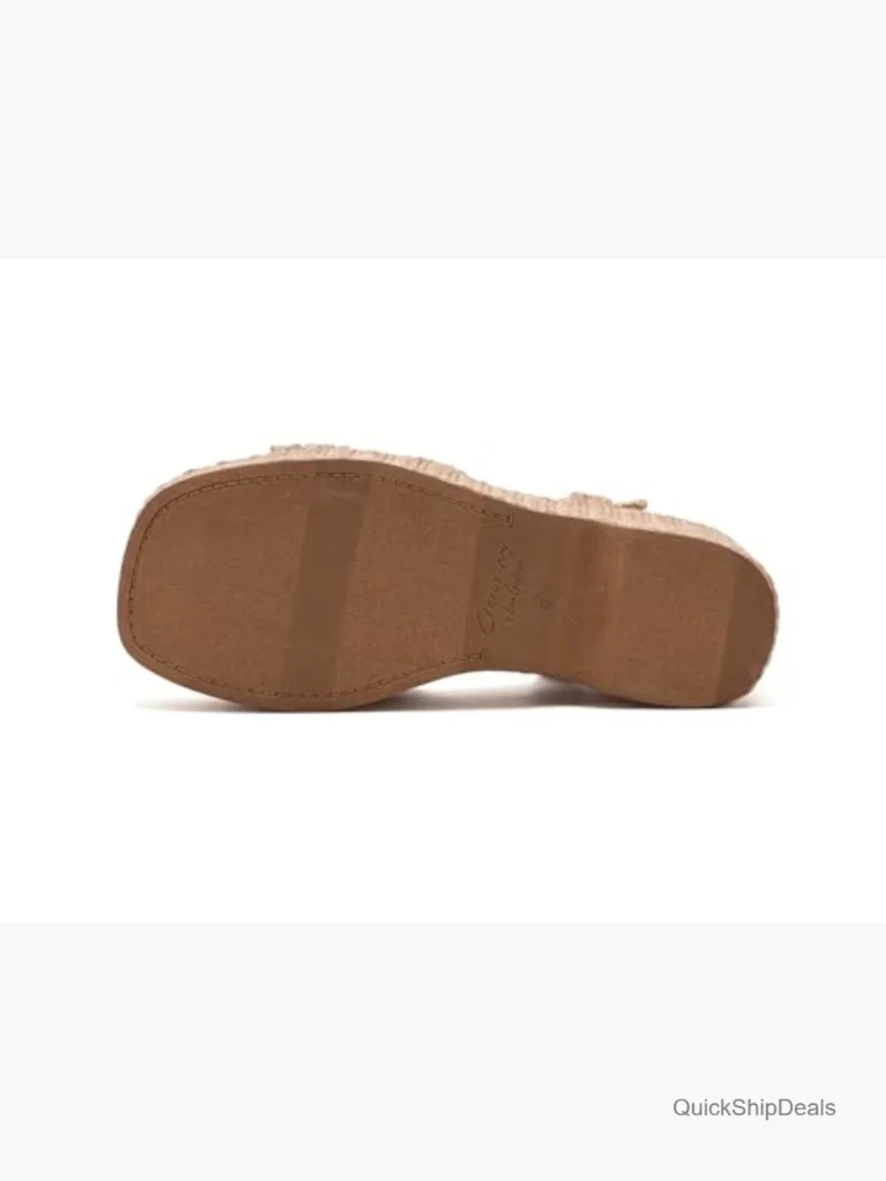 Wedge Sandals with Woven Straps and Adjustable Ankle Strap